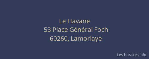 Le Havane