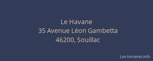 Le Havane