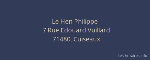 Le Hen Philippe