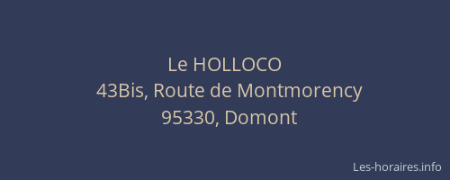 Le HOLLOCO