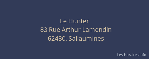 Le Hunter