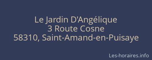 Le Jardin D'Angélique