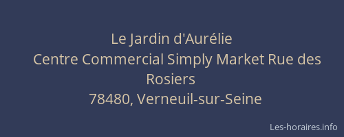 Le Jardin d'Aur&eacute;lie