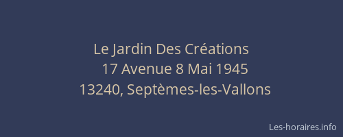 Le Jardin Des Créations