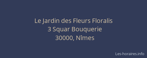 Le Jardin des Fleurs Floralis