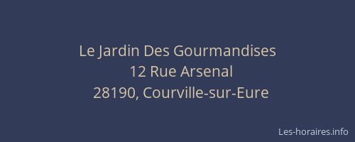 Le Jardin Des Gourmandises