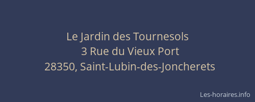 Le Jardin des Tournesols