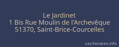 Le Jardinet