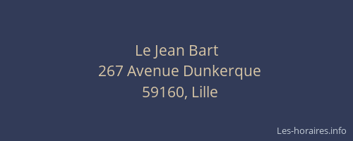 Le Jean Bart