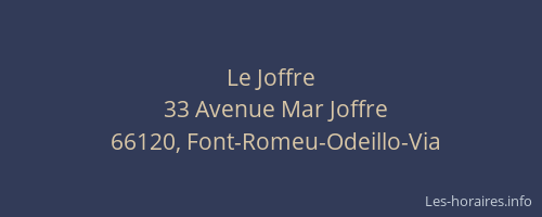 Le Joffre