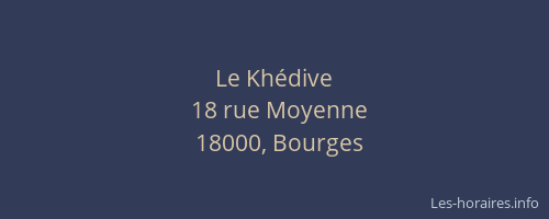 Le Khédive