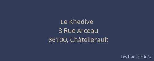 Le Khedive