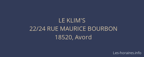 LE KLIM'S