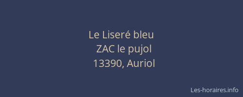 Le Liseré bleu