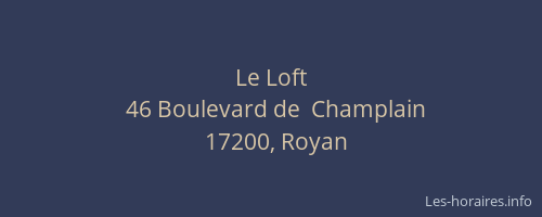Le Loft