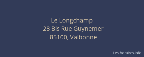 Le Longchamp