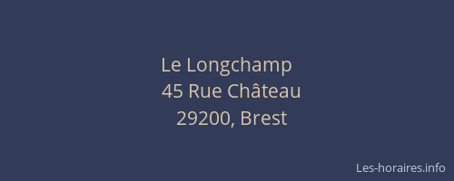 Le Longchamp
