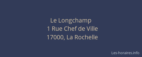 Le Longchamp