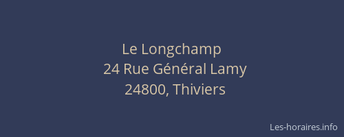 Le Longchamp
