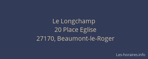 Le Longchamp