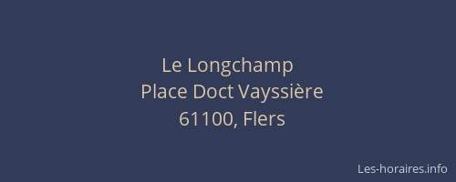Le Longchamp