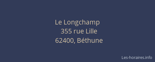 Le Longchamp