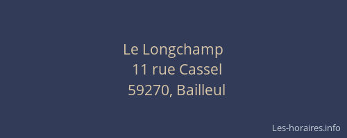 Le Longchamp