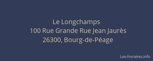 Le Longchamps