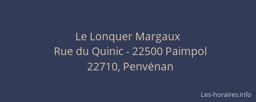 Le Lonquer Margaux