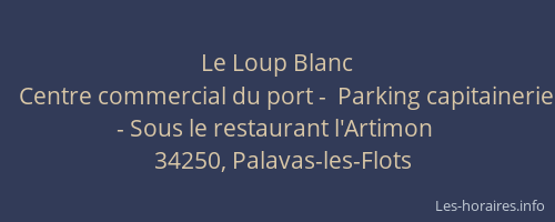 Le Loup Blanc
