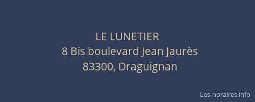 LE LUNETIER