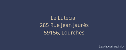 Le Lutecia