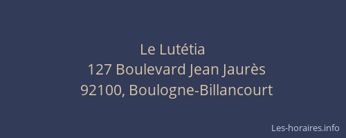 Le Lutétia