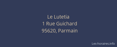 Le Lutetia