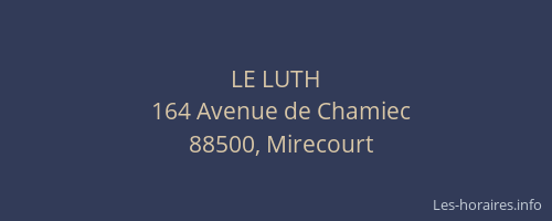 LE LUTH