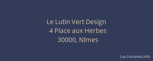 Le Lutin Vert Design