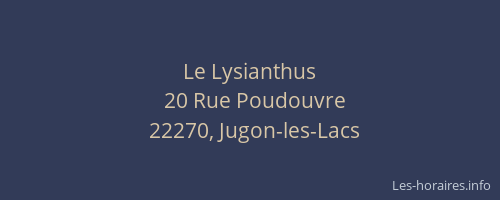 Le Lysianthus