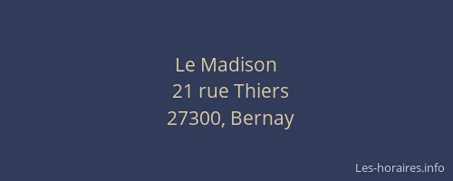 Le Madison
