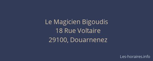 Le Magicien Bigoudis