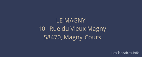 LE MAGNY