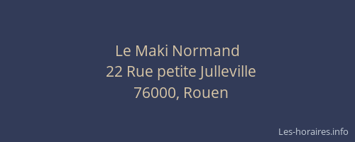 Le Maki Normand