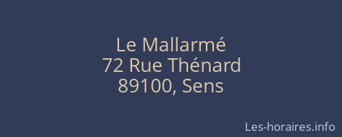 Le Mallarmé