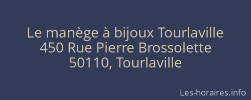 Le manège à bijoux Tourlaville