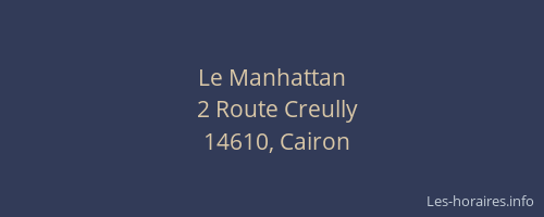 Le Manhattan