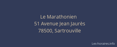 Le Marathonien