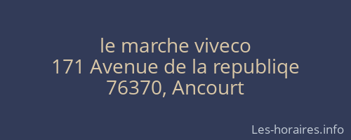 le marche viveco