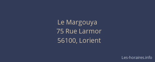 Le Margouya
