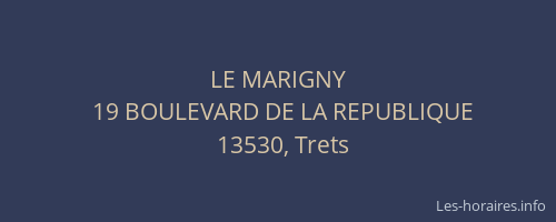 LE MARIGNY
