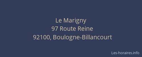 Le Marigny