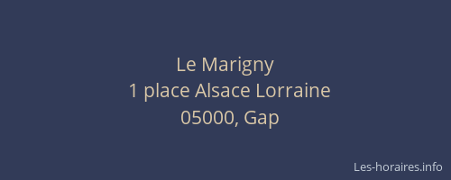 Le Marigny